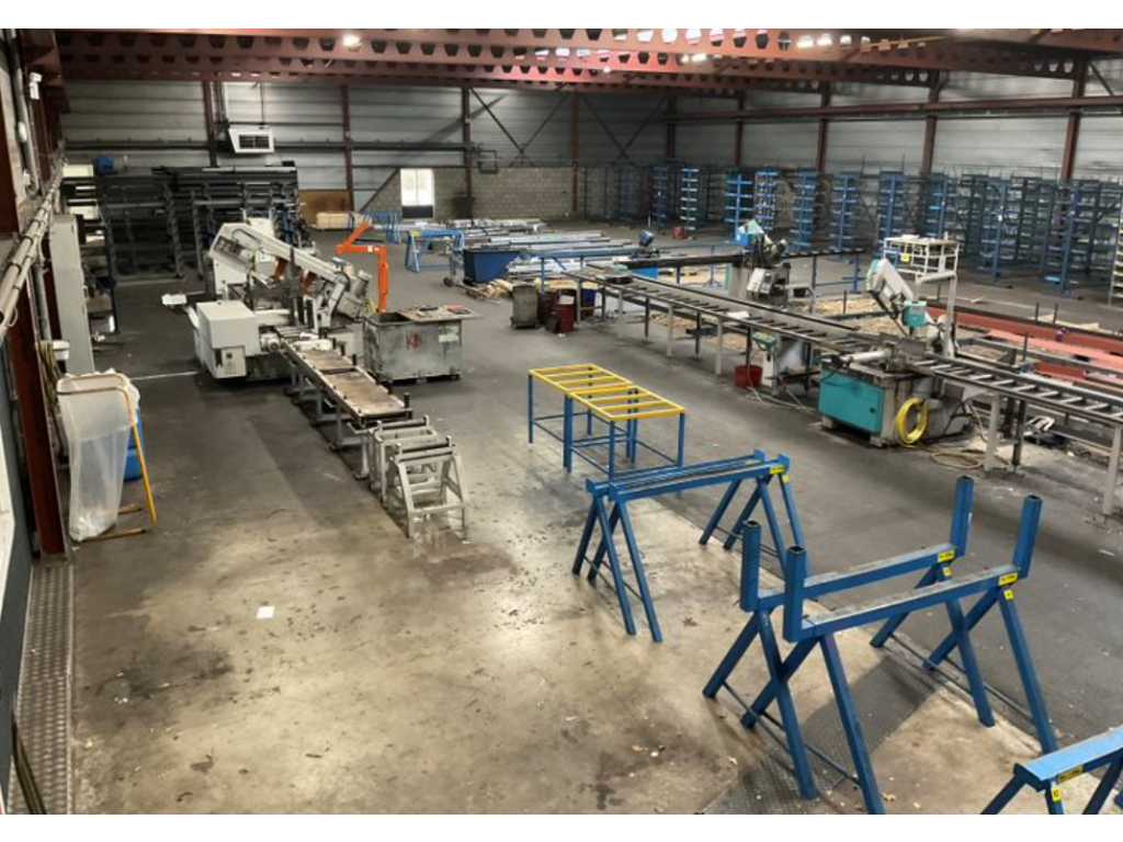 Machinery, tools and steel stocks due to company relocation