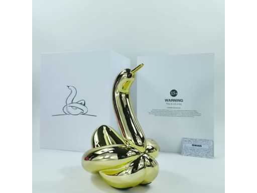 Jeff Koons (na), Balloon Swan (goud)
