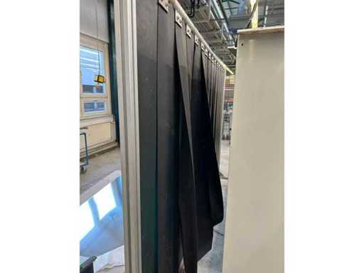 Schweißschutzwand / Schweißvorhang-System