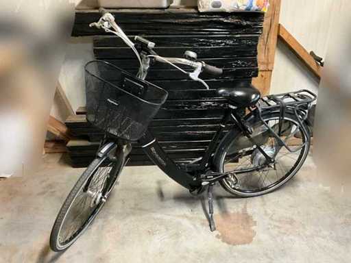 Sparta Ion Blackline electric ladies bike - low entry - including charging cable
