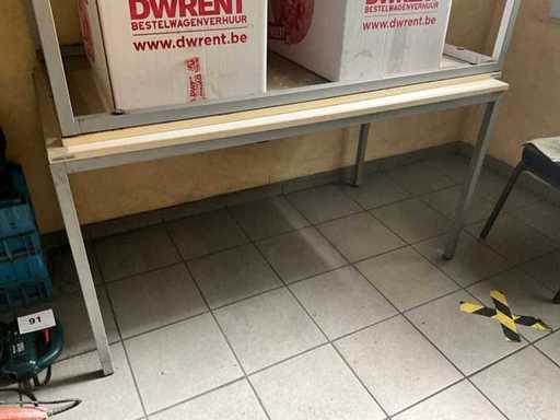 Wiesner hager Bijzettafel/werktafel (2x)