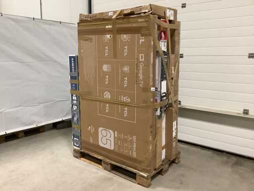 Pallet Televisies Retourgoederen - 9 items
