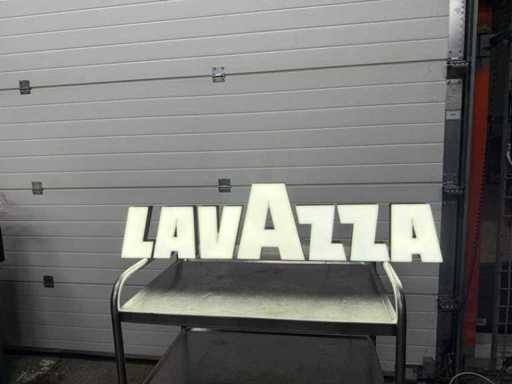 Lavazza advertising sign
