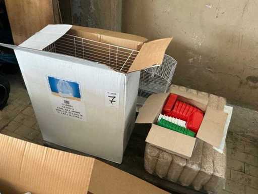 Stock of various accessories for animals