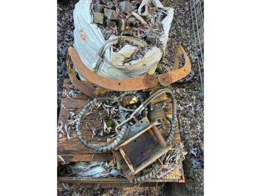 Grijp voor een graafmachine van 4-6 ton met bak