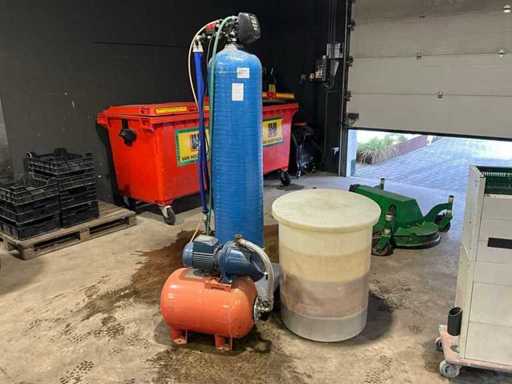 Pedrollo JSWm/3cm-Pumpe mit Entbügelinstallation