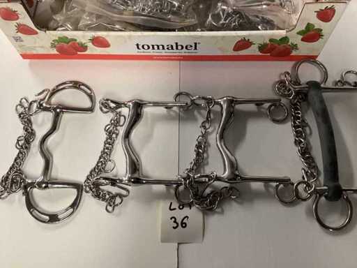 Horse bits - unused (20x)