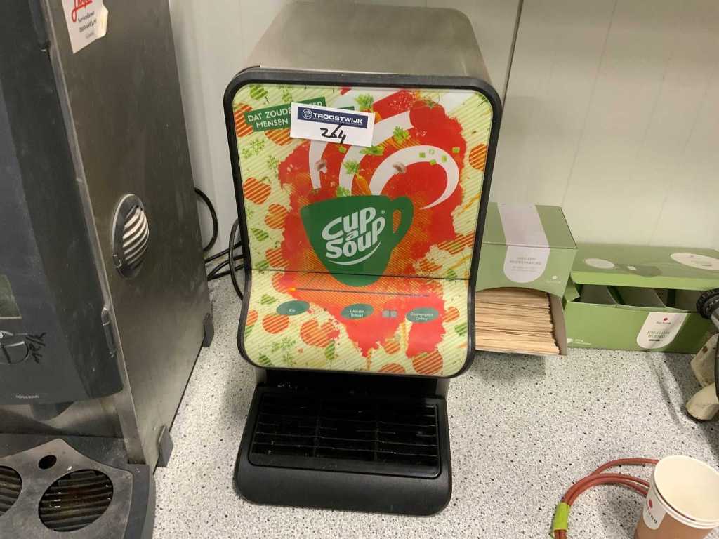 Kubek automatu z zupami