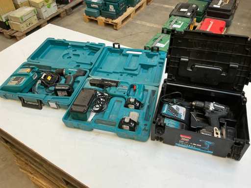 Makita Batteriewerkzeug (3x)