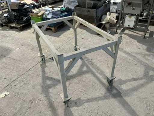 Cărucior de transport metalic