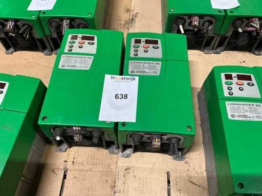 Control Techniques Commander SE5.5T Frequentieregelaar (2x)