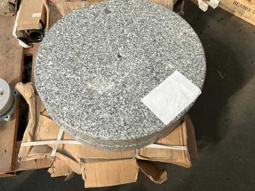 Parasolvoet graniet grijs