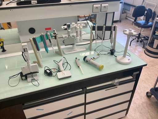 Diverse laboratoriumpipetten (14x)