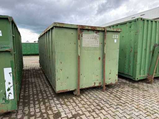 Kabel afzet afvalcontainer