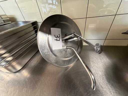 Pompe à sauce en acier inoxydable