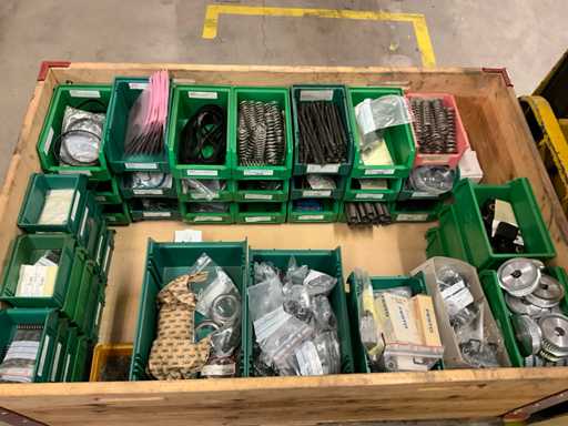 O mulțime de piese de schimb pentru mașini