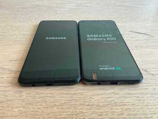 Samsung Galaxy A50 Mobiltelefon (2x)