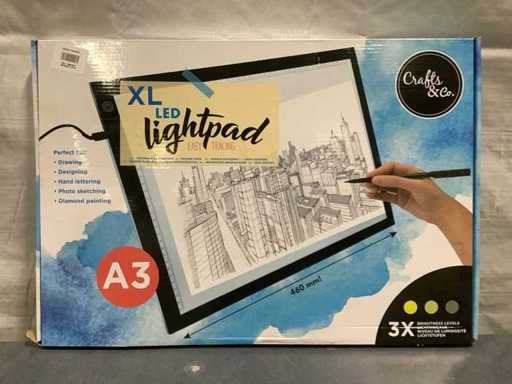 Crafts&Co Lightpad A3 zum Zeichnen (13x)
