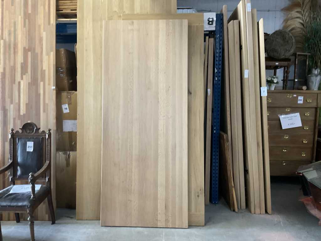 Oak table top 250x100 cm