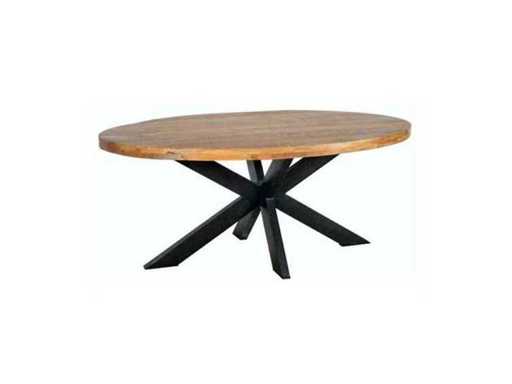 ovaal - DiningTable 200x100 5 cm dik blad