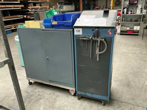 Gereedschapskast met inhoud (2x)