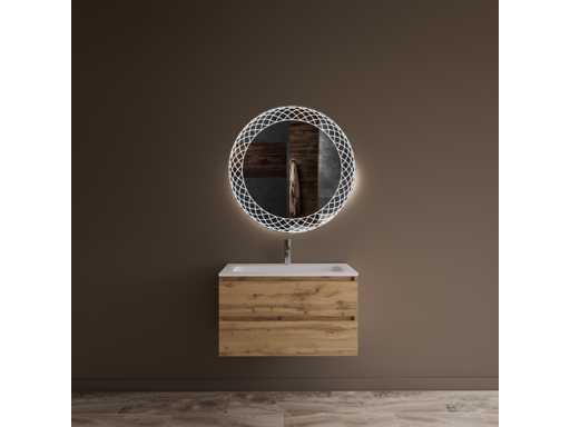 Gliss Design Mobile Base 80 cm Zeus Swamp Oak Set