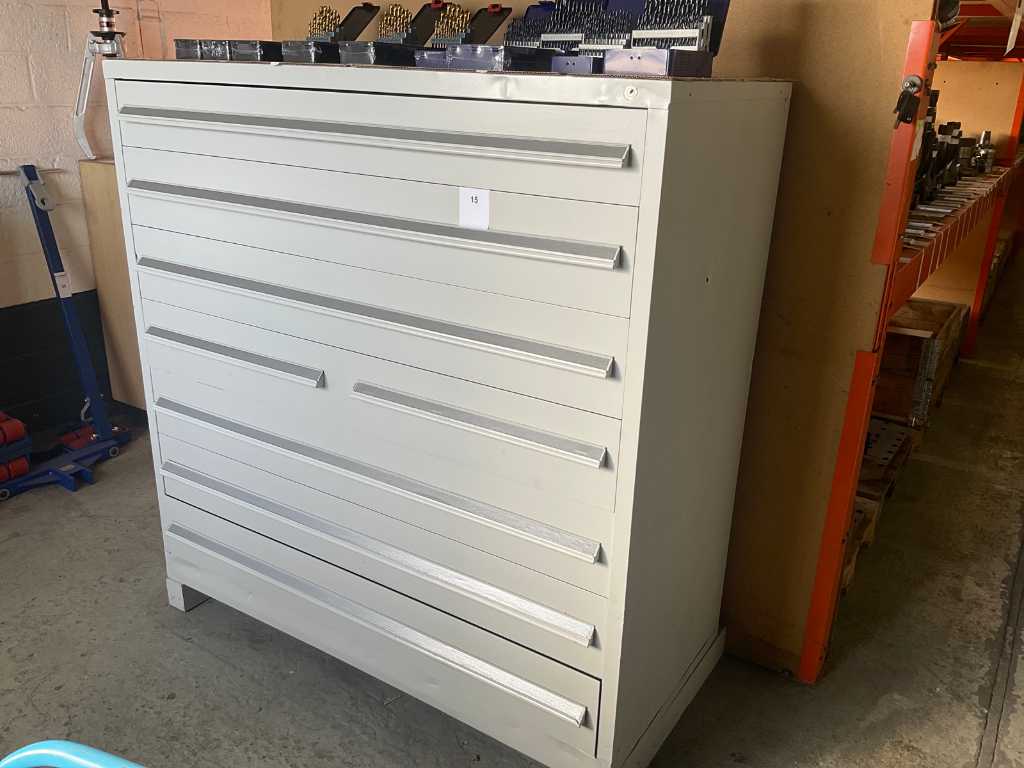 Armoire à matériaux à 7 tiroirs