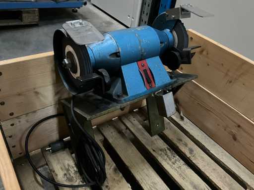 VEB Galvanotechnik ES 1607/1 Double Ended Grinder