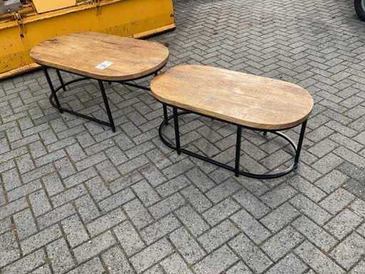 Bijzettafel (2x)