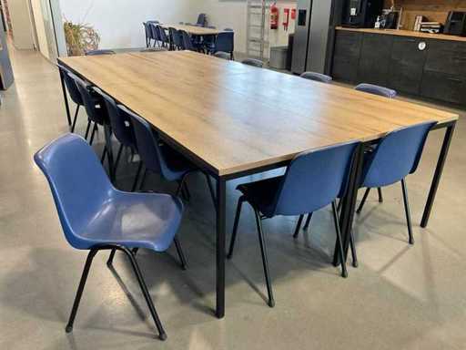 Canteen tables and chairs