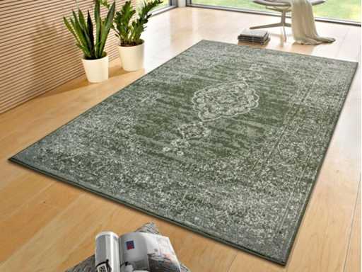 Green Rug 200 x 290 cm 