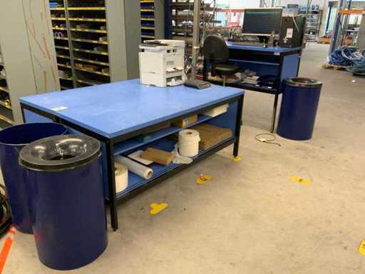 Arbeitstisch und Schreibtisch