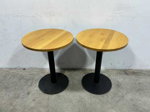Satellite - Restaurant table oak (2x)