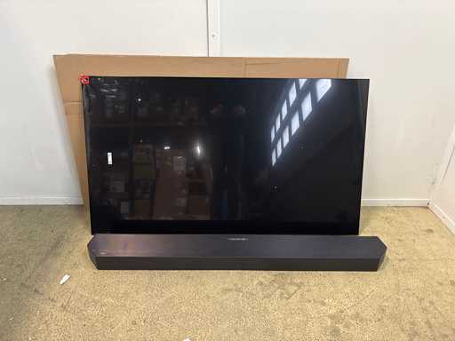 Samsung QE55S95F TV | Samsung HW-Q990F Soundbar
