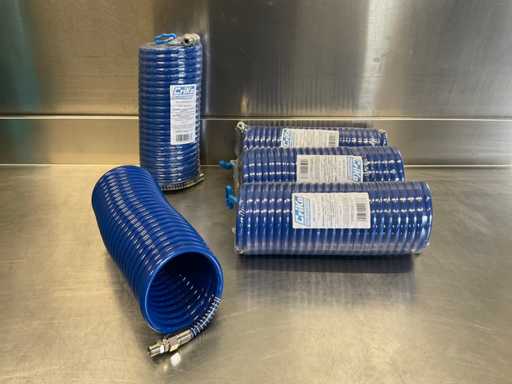 Criko Pneumatic Spiral Hose - 7,5 mtr - 8x10mm (5x)