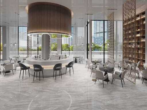 Qua Granite Canyon Grigio polished floor tile 60x120 cm 64.8 m²