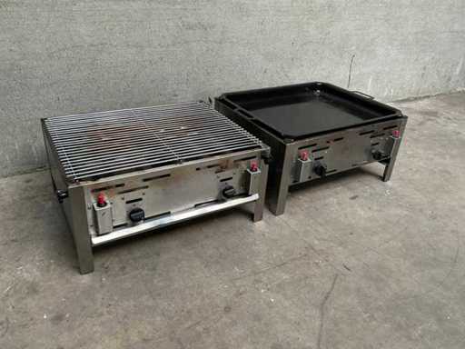 Hendi - Grill Master Maxi - Gas barbecue (2x)
