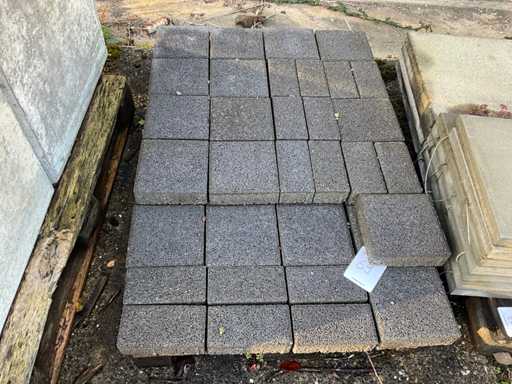 Pflastersickersteine auf Palette