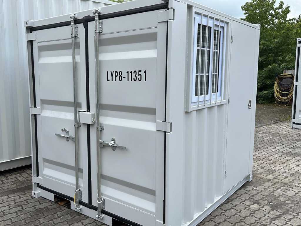 2024 LYPU 8ft Container met deur en raam