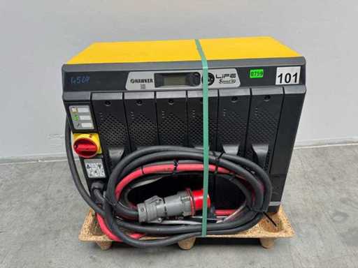 2019 Hawker Life SeediQ 80V 280A Modułowa ładowarka RF Elektryczny wózek widłowy Elektryczna ładowarka do wózka widłowego 2019