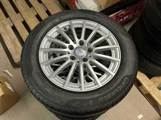 Pirelli Cinturato P7 Car tire with original rim Mercedes