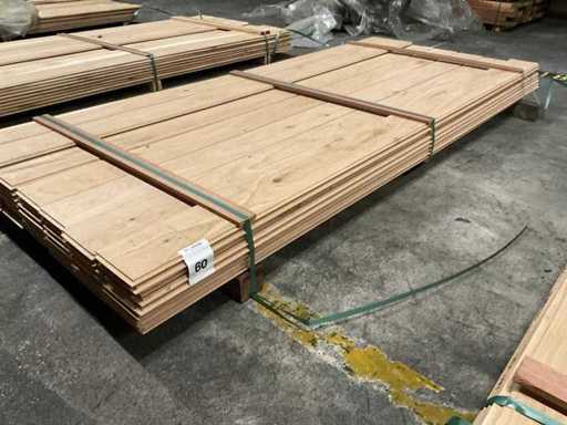 Europees eiken vellingdelen 15x140 mm (59x)