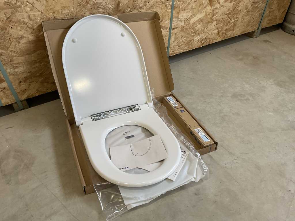 Geberit toilet seat with lid