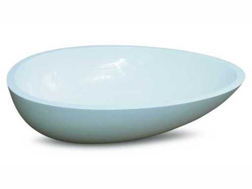 Luca sanitary - Jajowaty - LUVA1304 - Umywalka 61 x 44 cm