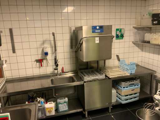 Mașina de spălat vase Hobart AMXS-10B cu raft 2020