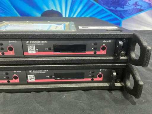 Sennheiser EW100 G3 Microfoonreceiver (4x)
