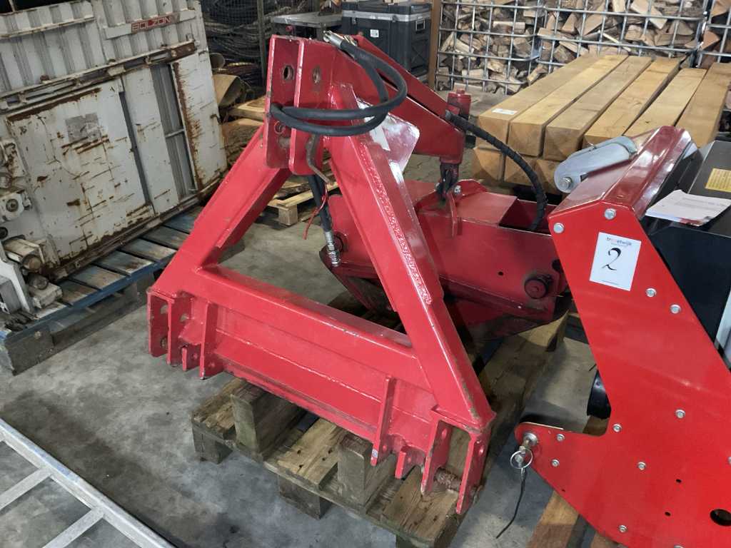 Loft 850 Hydraulic Tree Clamp, mounted