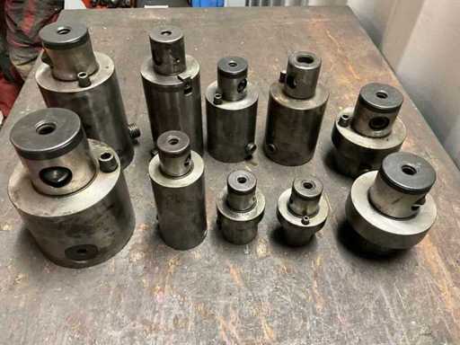 Diverse verlengstukken voor kotterkoppen (10x)