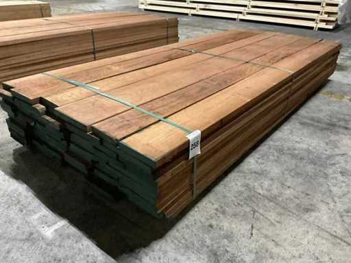 Thermo eiken planken 26 mm ca. 0,752 m³