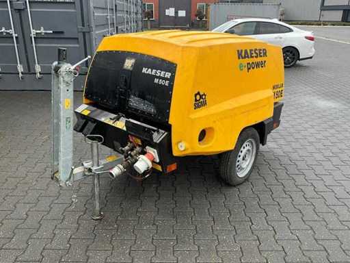 2018 Kaeser M50E (Sigma e-power) Mobiele elektronische compressor op aanhanger